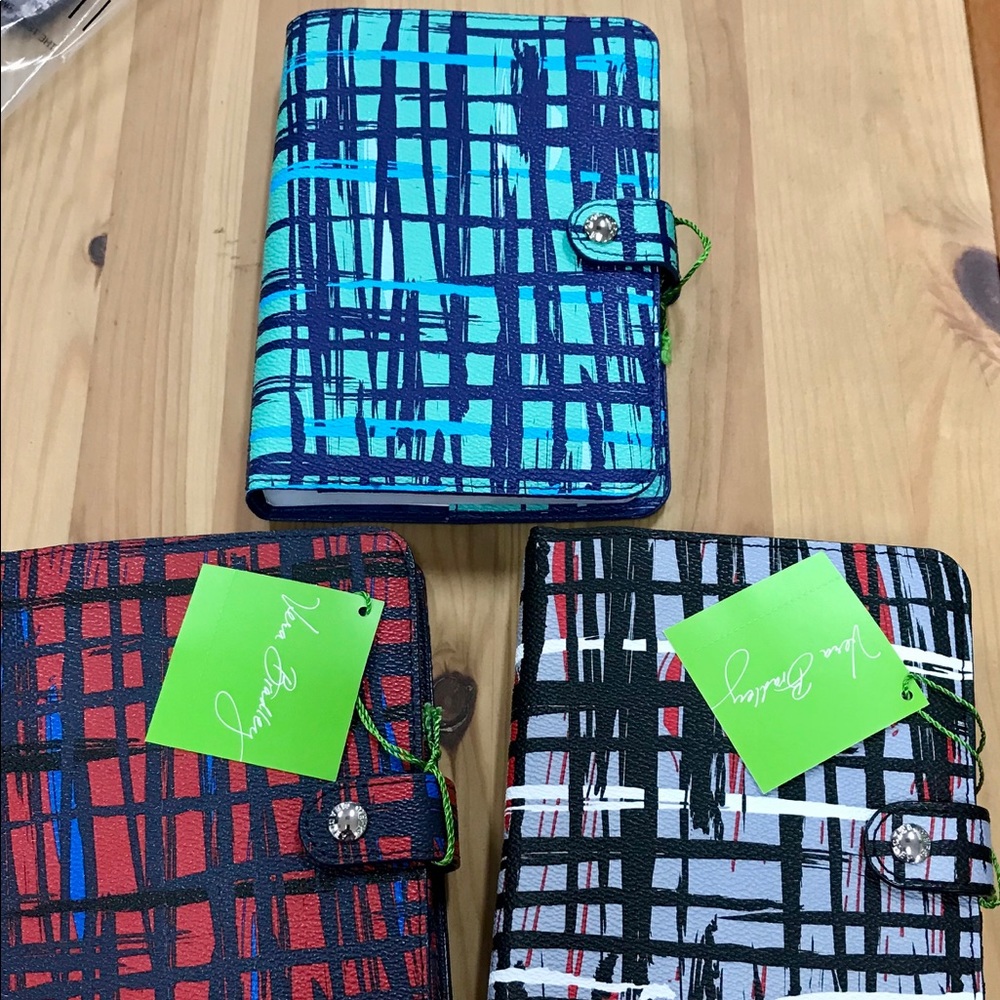 Vera Bradley plaid journals snap closure 2 for $10