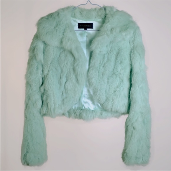 Mint Fur Jacket. 90s vintage but clean like new! - Picture 7 of 8