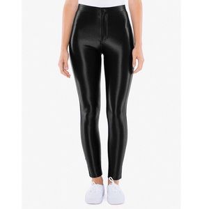 American Apparel Disco Pants In Black