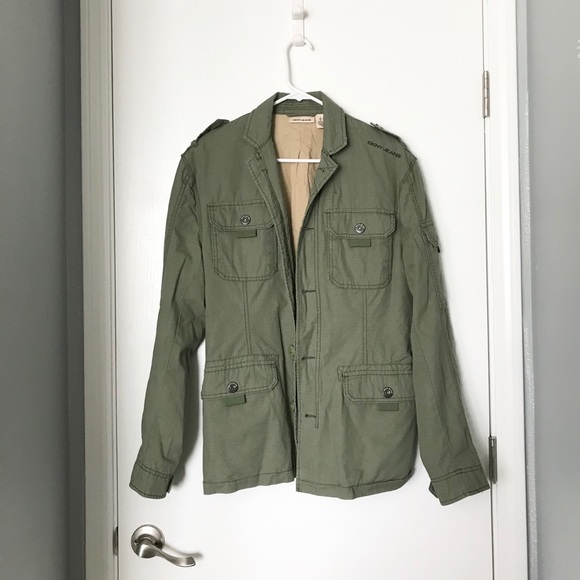 dkny military jacket