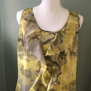 The Limited Flowy Sheer Top