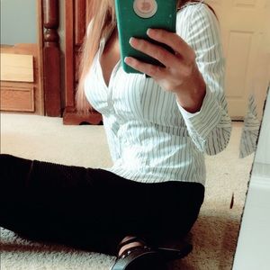 15% OFF BUNDLE Express fitted long sleeve shirt!!!