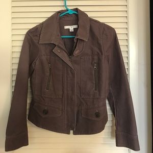 AT Loft-Tailored twist on a motorcycle  jacket