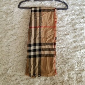 Burberry scarf