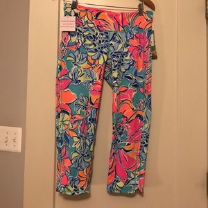Lilly Pulitzer Luxletic Workout Capris Size L