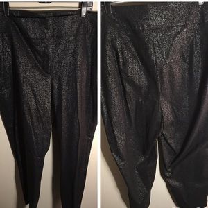 New, Lane bryant, Black and Silver pants