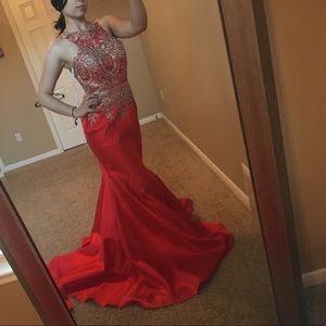 Red Long Prom Dress