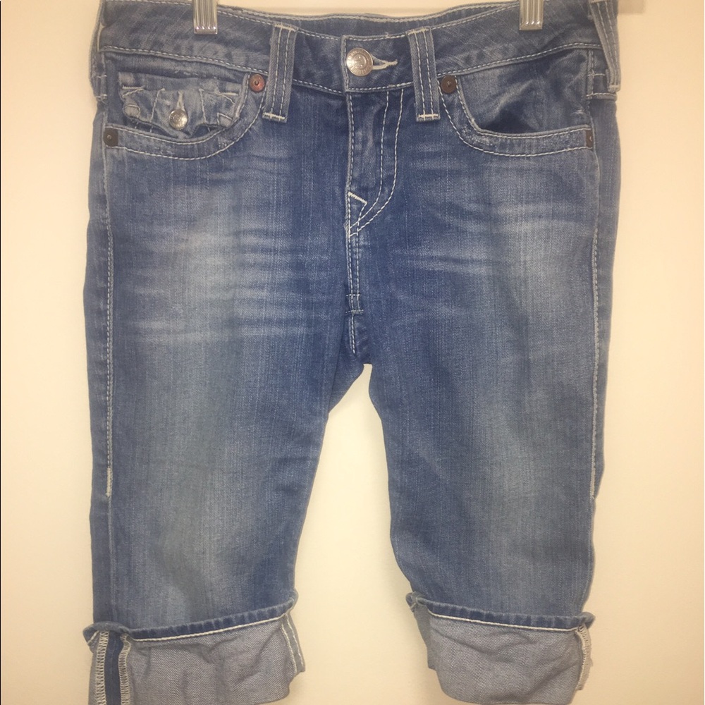 TRUE RELIGION Jeans  Capris SOPHIE Women's Size 28