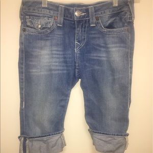 TRUE RELIGION Jeans  Capris SOPHIE Women's Size 28