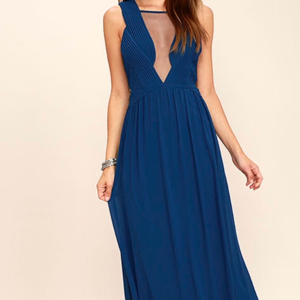 Floor length dress