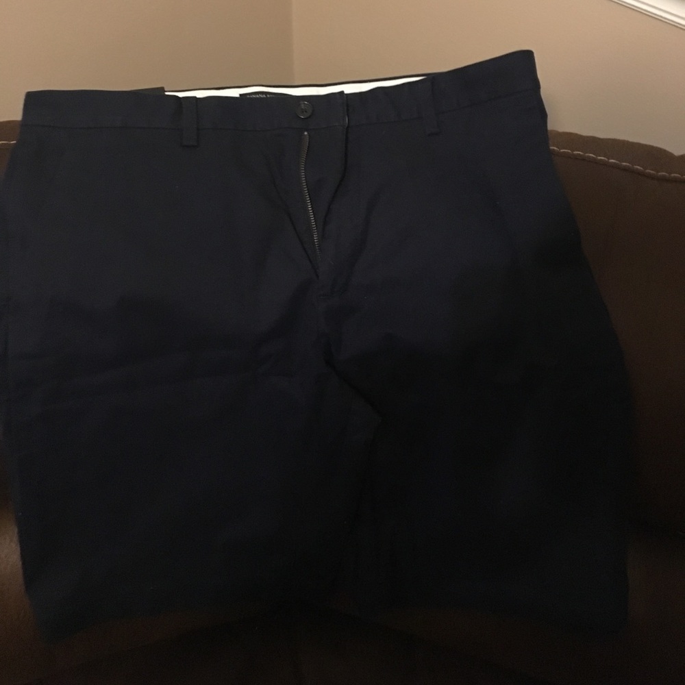 Banana Republic Navy Dress Shorts