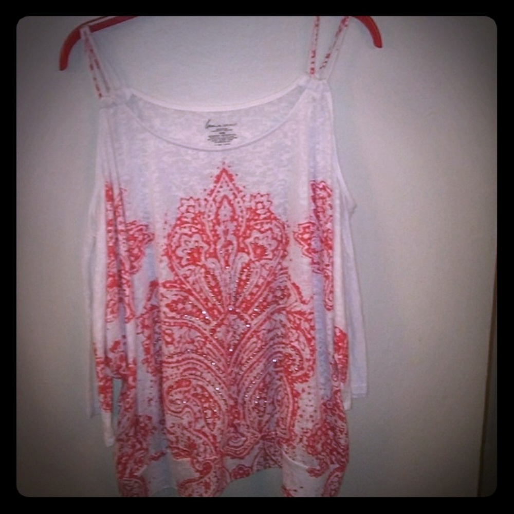 Lane Bryant Cold Shoulder Top