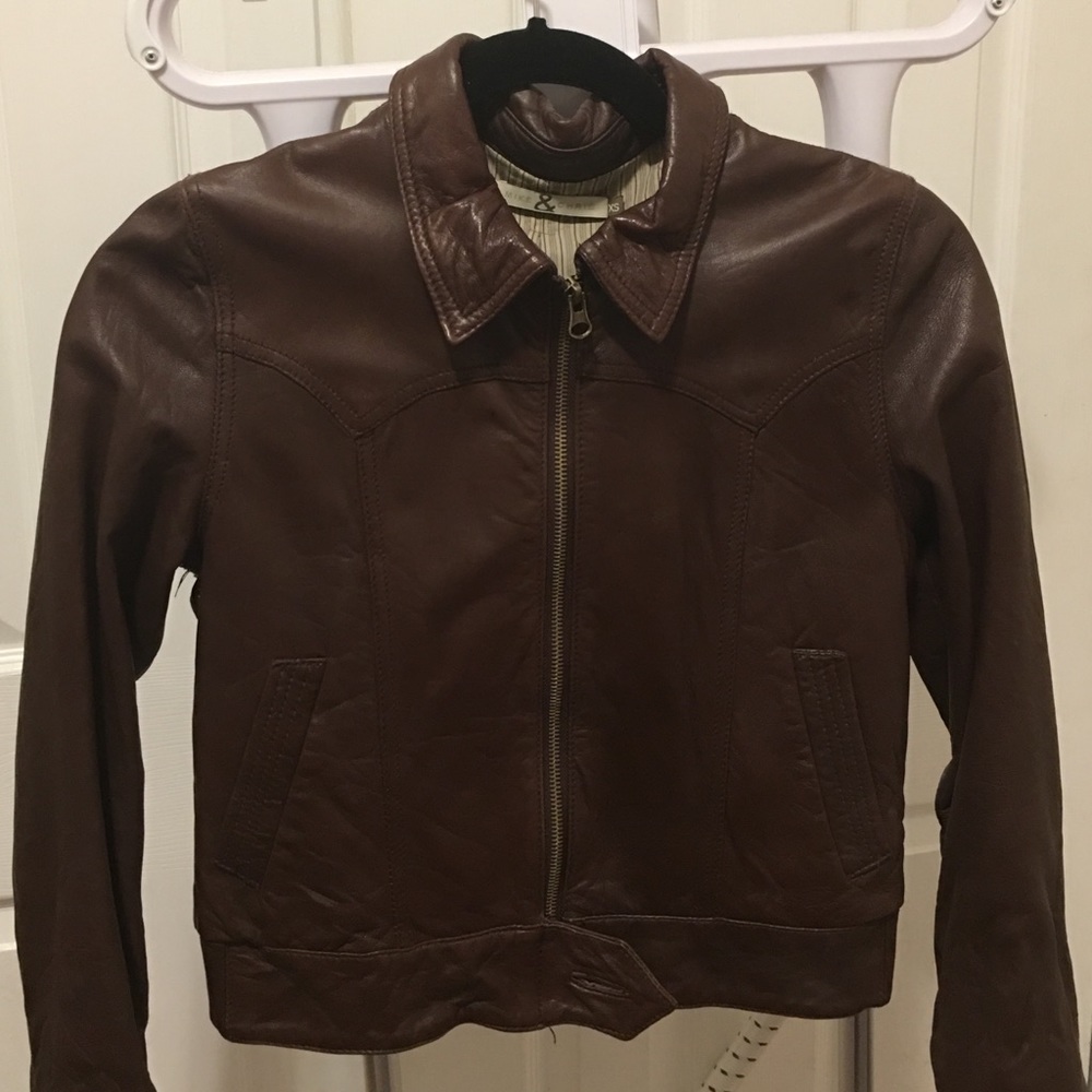 Mike and Chris leather jacket