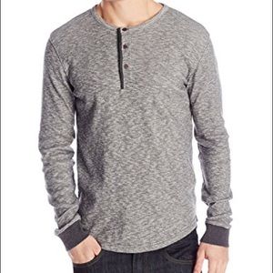 LUCKY BRAND Men's Twisted Slub Henley shirt Small