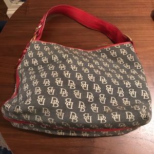 Dooney & Bourke over shoulder satchel bag