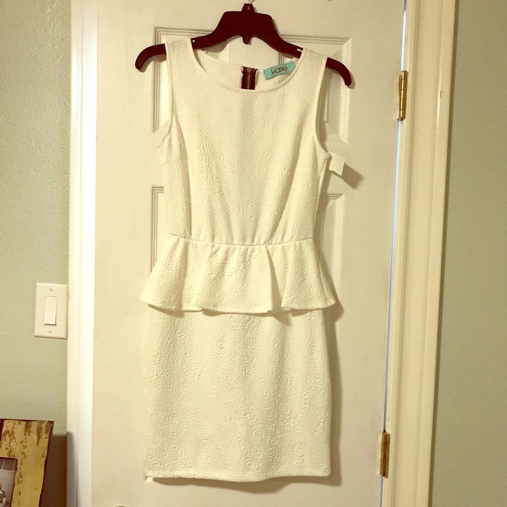 White dress NWT