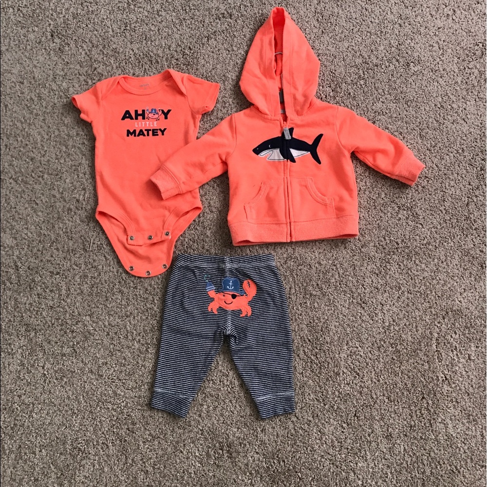 Carters Neon 3M 3 piece character set