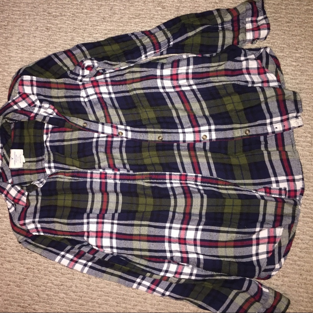 american eagle flannel