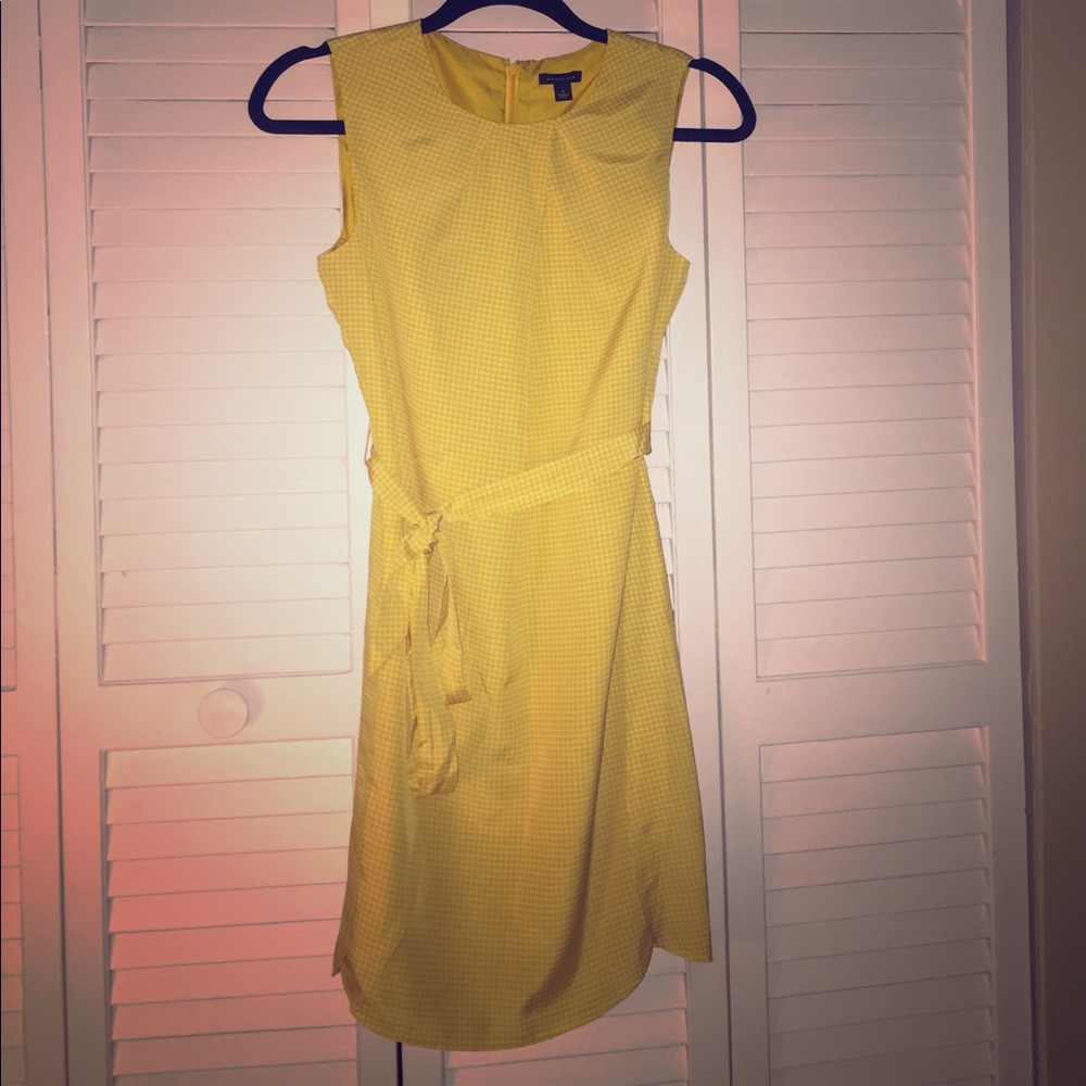Ann Taylor Yellow Dress