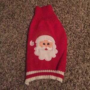 Christmas dog sweater
