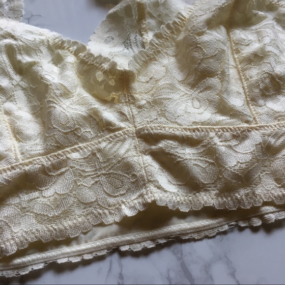 • Free People • Ivory Lace Bralette - Picture 4 of 6