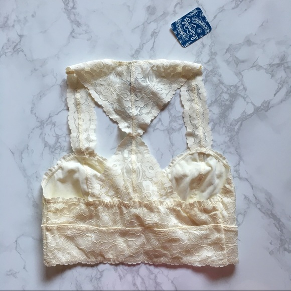 • Free People • Ivory Lace Bralette - Picture 5 of 6