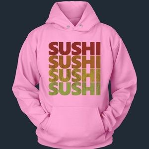 Sushi hoodie unisex