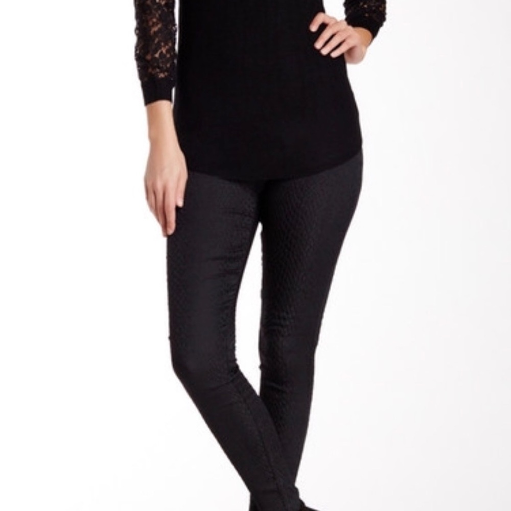 Rebecca Taylor Snake Jacquard Legging