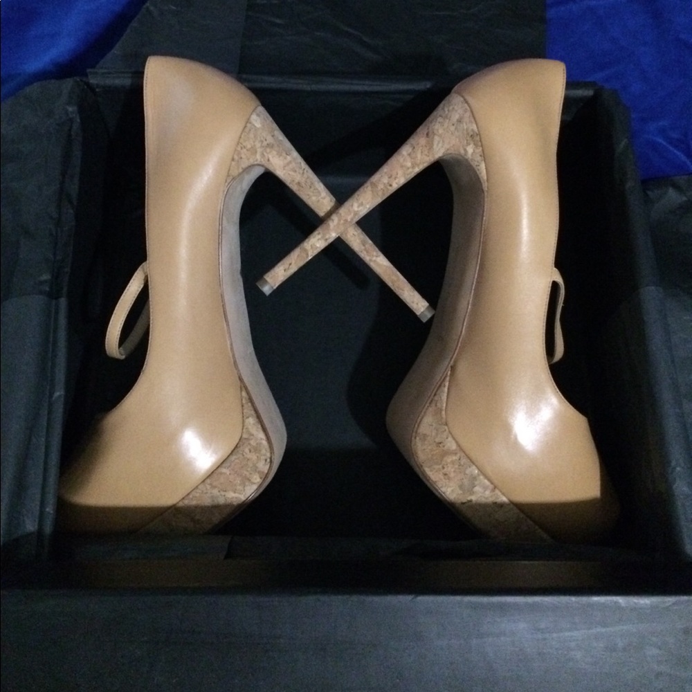 Alexandre Birman 9.5 tan leather heels