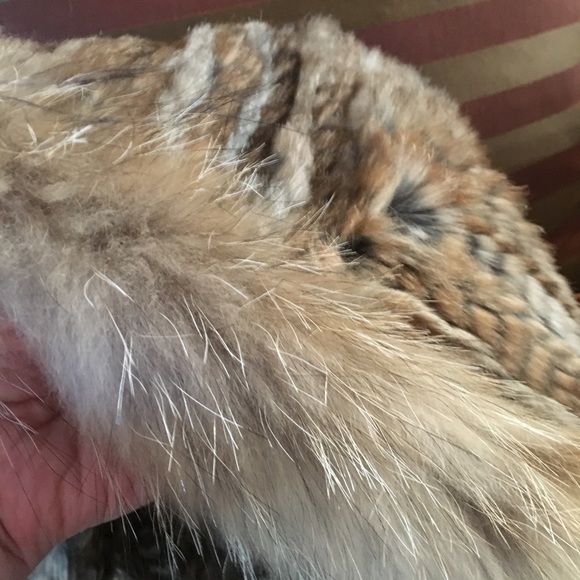 💕💖SALE!💖💕 Multi-Color Fur Vest Fox & Rabbit - Picture 8 of 8