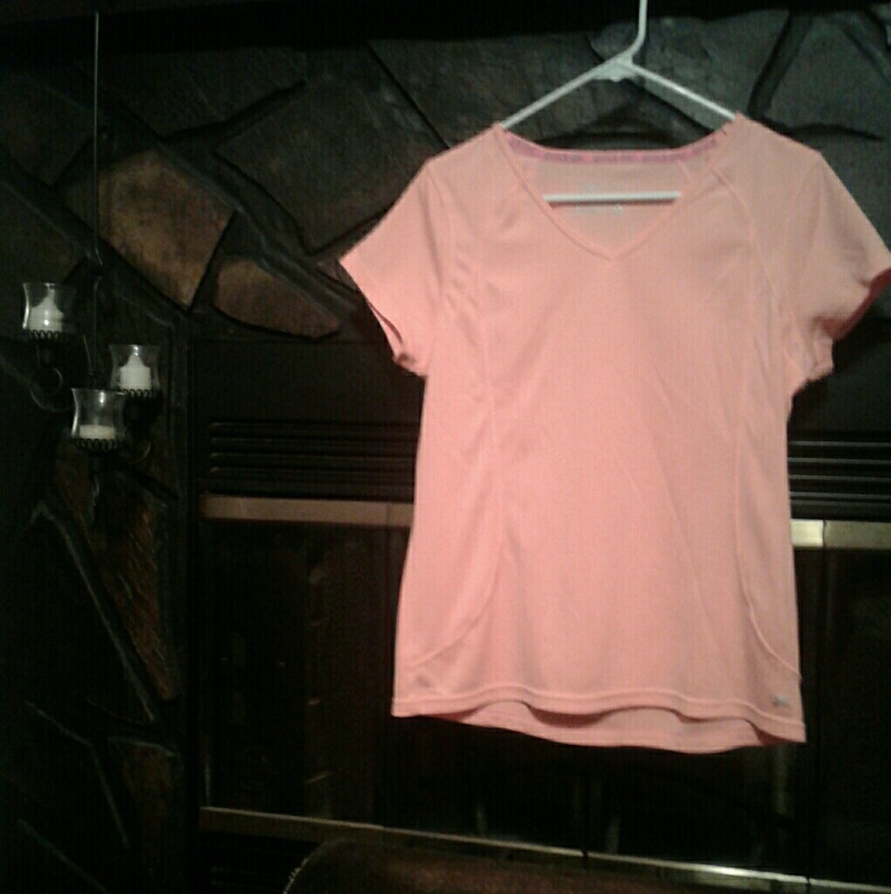Womens peach athletic shirt