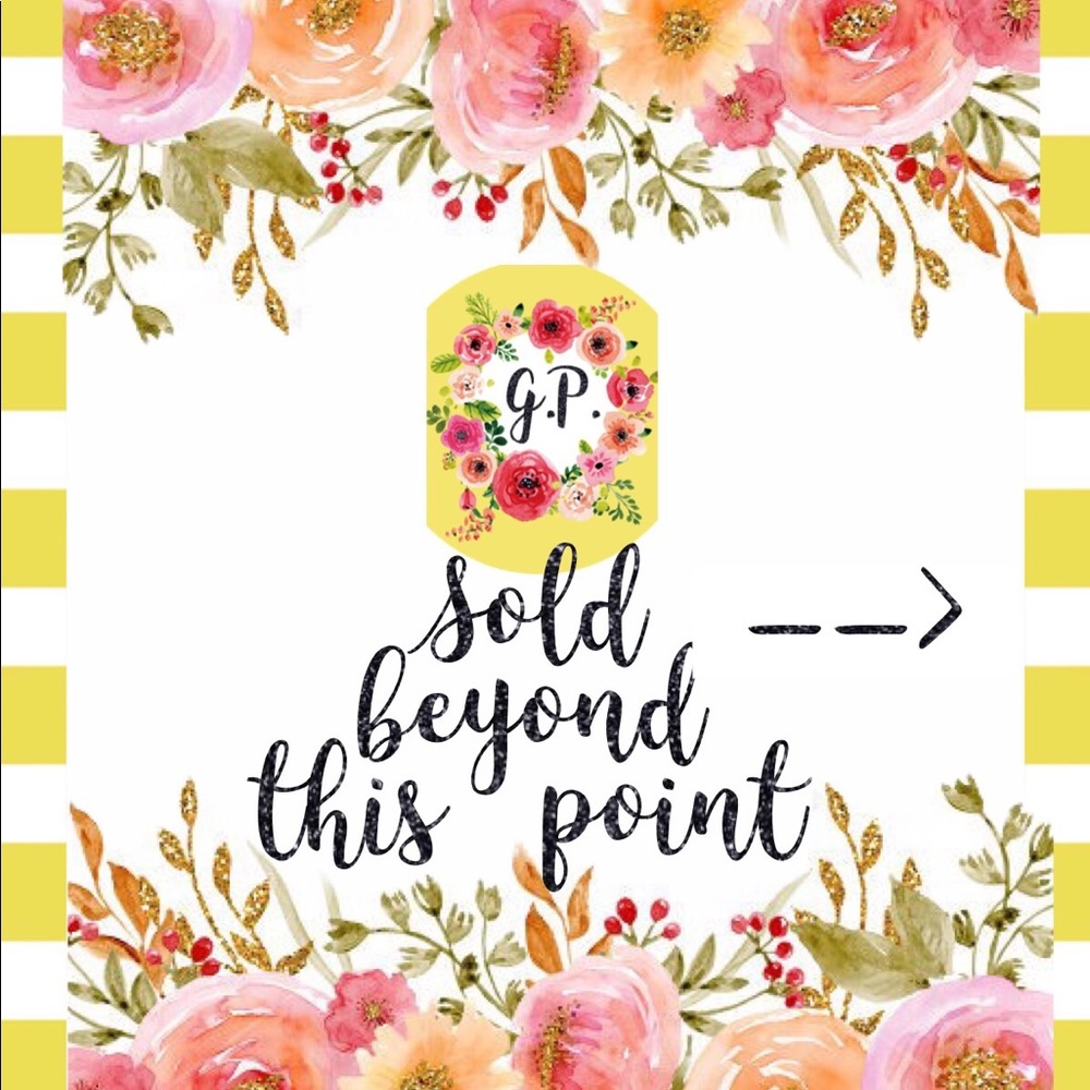 All items beyond this point have been SOLD🌼