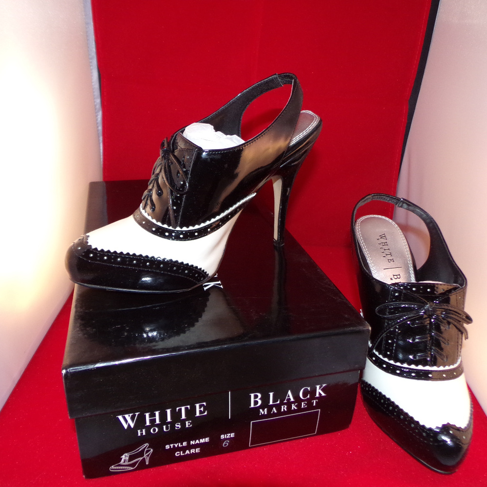 White House Black Market Clare Heels
