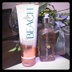 Soothing Bath and Body cream. Along with Hand soap