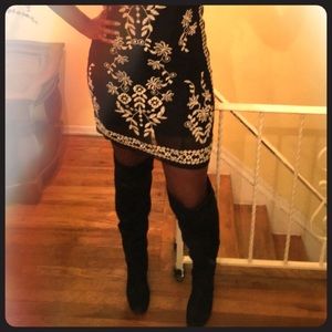 Black Over The Knee Boots