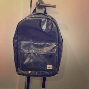 NWOT Spiral Hologram Backpack