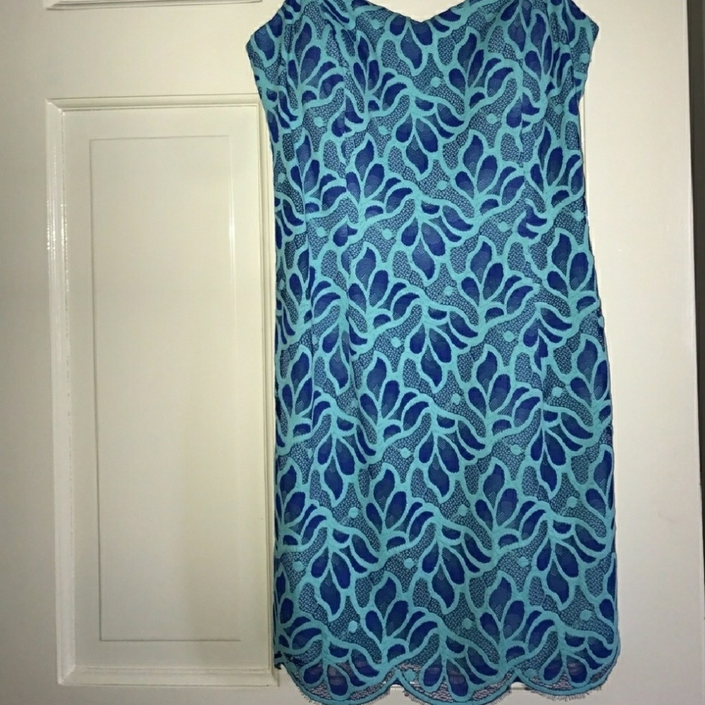 Blue lace dress - Lilly Pulitzer size 2