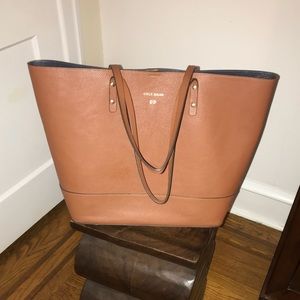COLE HAAN Leather Tote Bag