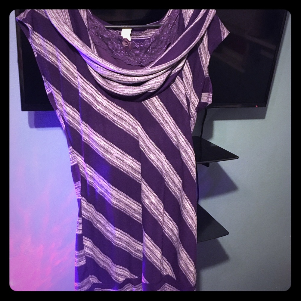 Purple dress