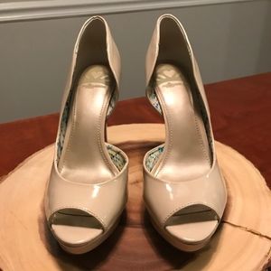Beige High Heels