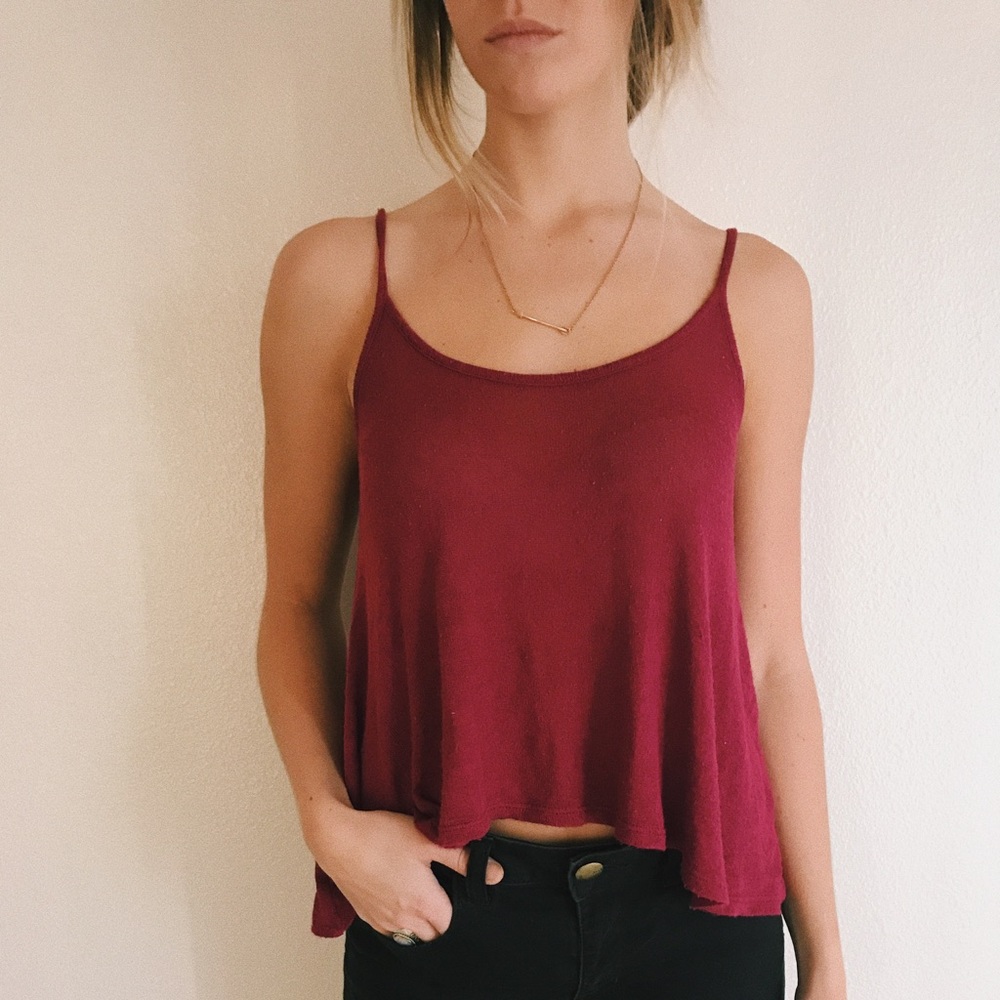 Tilly's red tank