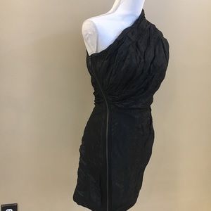 All saints black dress size 6