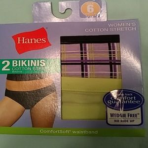 Womens sz 6 bikini panties