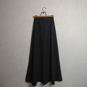 Vintage Floor Length A-line Skirt