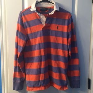 Ralph Lauren Striped Long Sleeve Rugby
