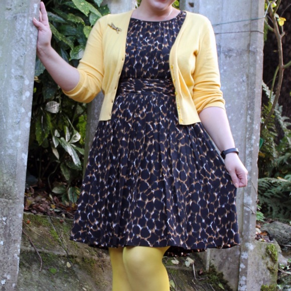 boden animal print dress