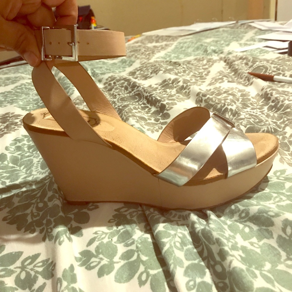 Ted Baker open toe wedge sz. 41