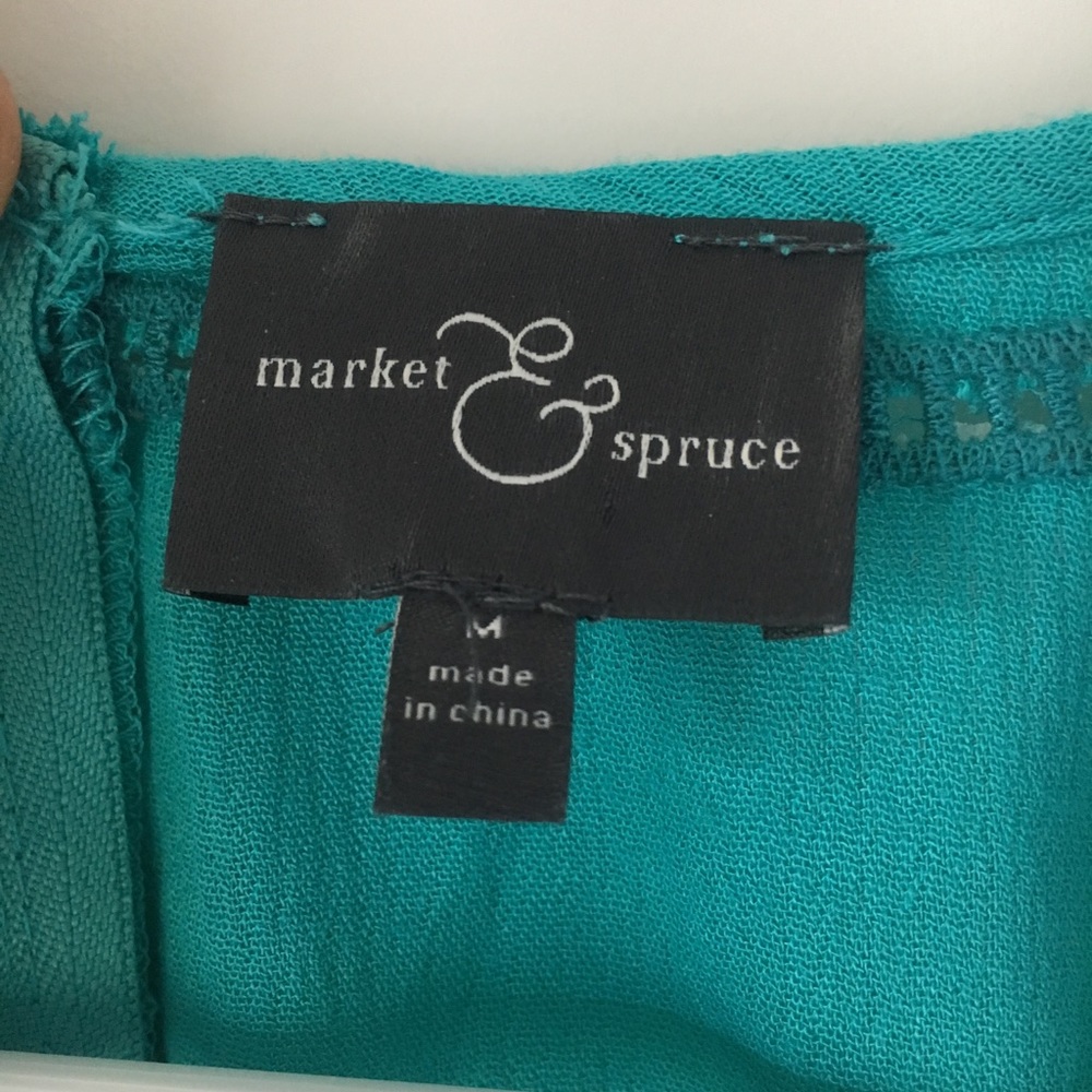 Turquoise Tank Top - Picture 3 of 3