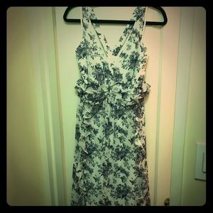 Jessica Simpson ruffled maxi dress never worn