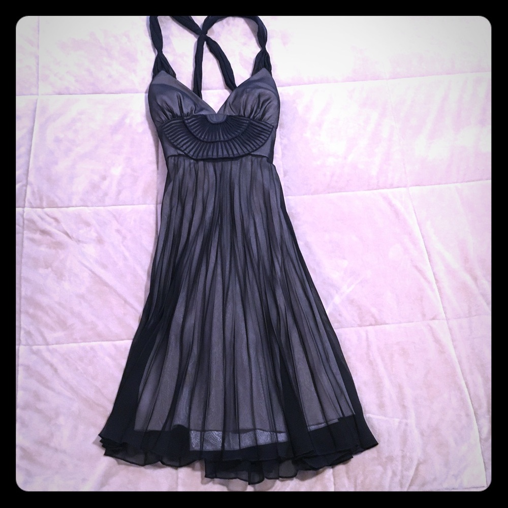 Black cocktail dress